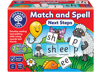 Orchard Game Match and Spell Next Steps 4yrs+