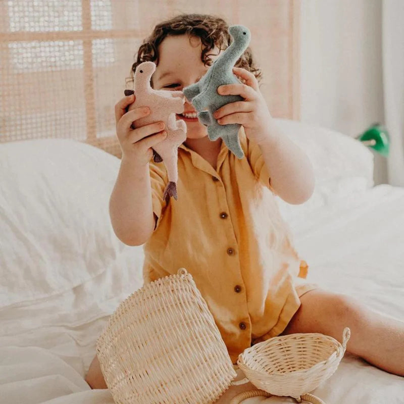 Olli Ella Felt Dinosaur Set of 3 Gift Idea for 3yrs+
