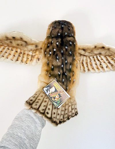 Barn Owl Hand Puppet by Hansa Pretend and Imaginative Play Toy 3yrs+