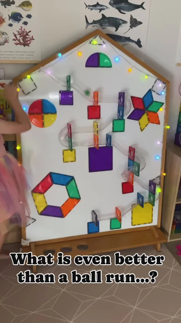 JoyKids Magnetic Whiteboard Double Sided with LEGO Baseplate with stand Kids Furniture 3yrs+ (Heavy Shipping)