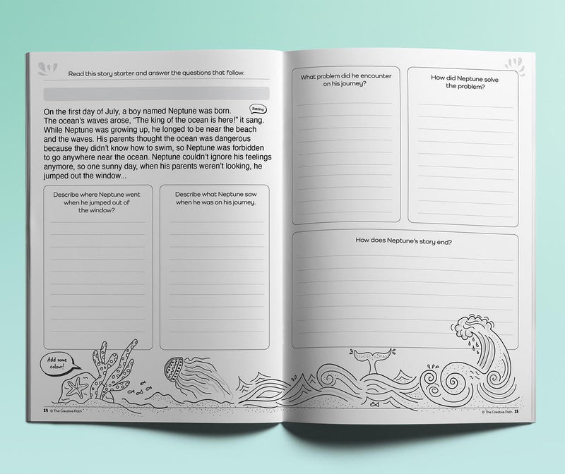 Plug into Your Imagination Activity Interactive Book Inspiring Young Creative Writers Reviewed by primary school teachers Australia 7yrs+