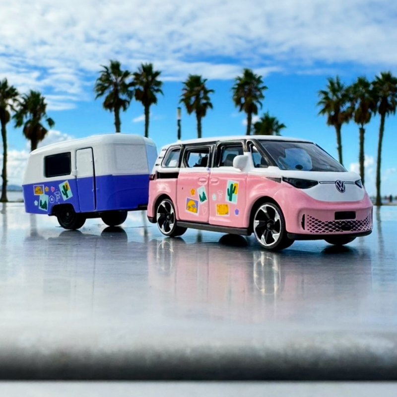 Majorette Pink Drivez Adventures Trailer Series 1pc 3 Designs Metal Travel Toys Car Gift Idea for 3yrs+