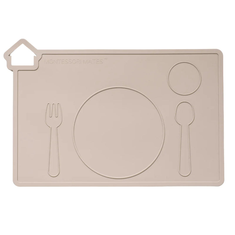 Montessori Mates Silicone Placemat 3 Colour Options Baby Montessori Practical Life Materials Baby Gifts Idea 6m+