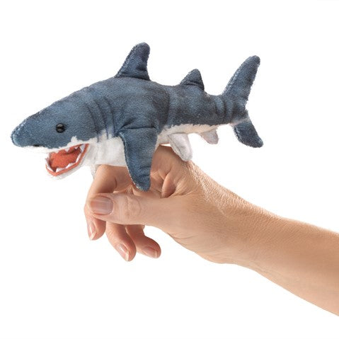 Baby Shark Finger Puppet by Folkmanis Ocean Toys Best Seller 3yrs+
