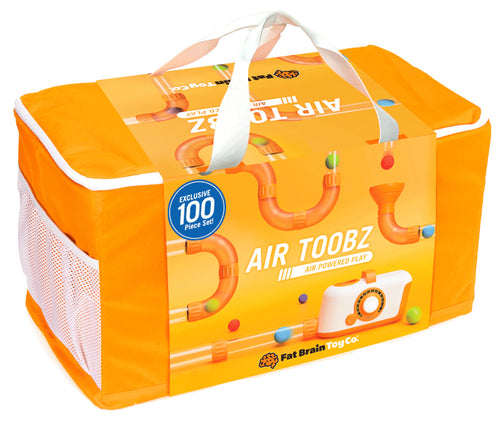 Fat Brain Toys Air Toobz Bundle 100 Piece Set