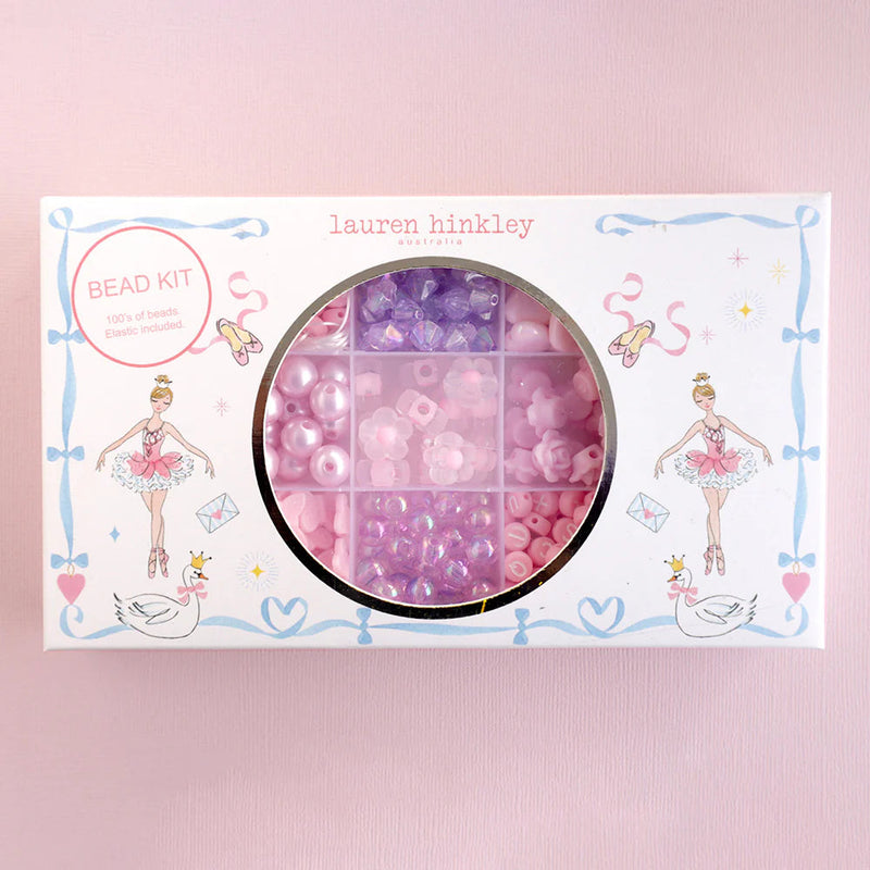 Lauren Hinkley Ava Ballerina Bead Kit Art and Craft for Kids Fairy Unicorn and Castle Theme  3yrs+