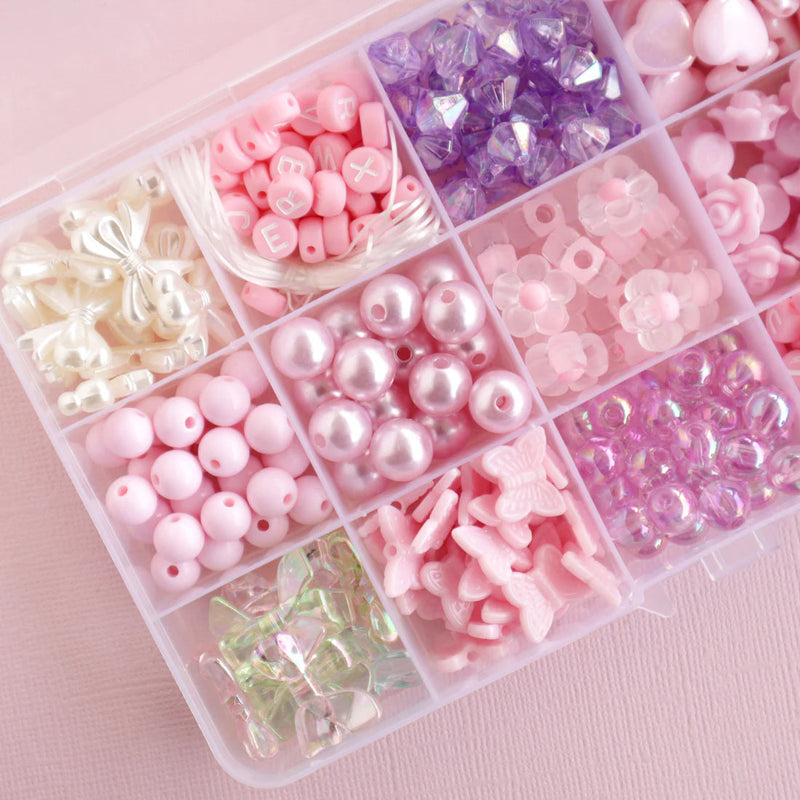 Lauren Hinkley Ava Ballerina Bead Kit Art and Craft for Kids Fairy Unicorn and Castle Theme  3yrs+