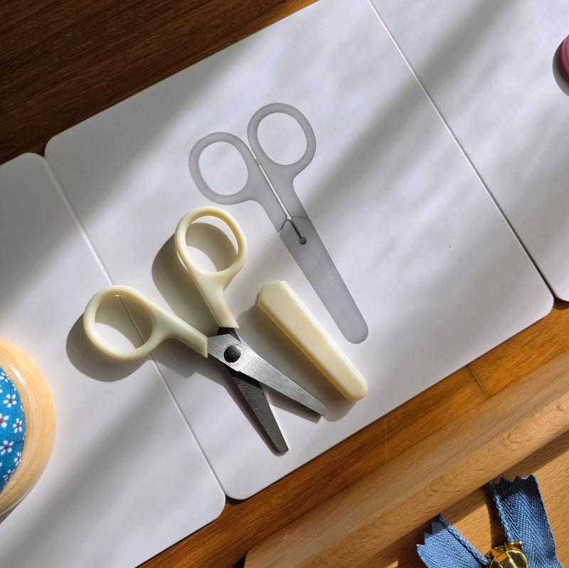 Montessori Real Sewing Items with Identical Cards 5pcs Set Practical Life Material 3yrs+