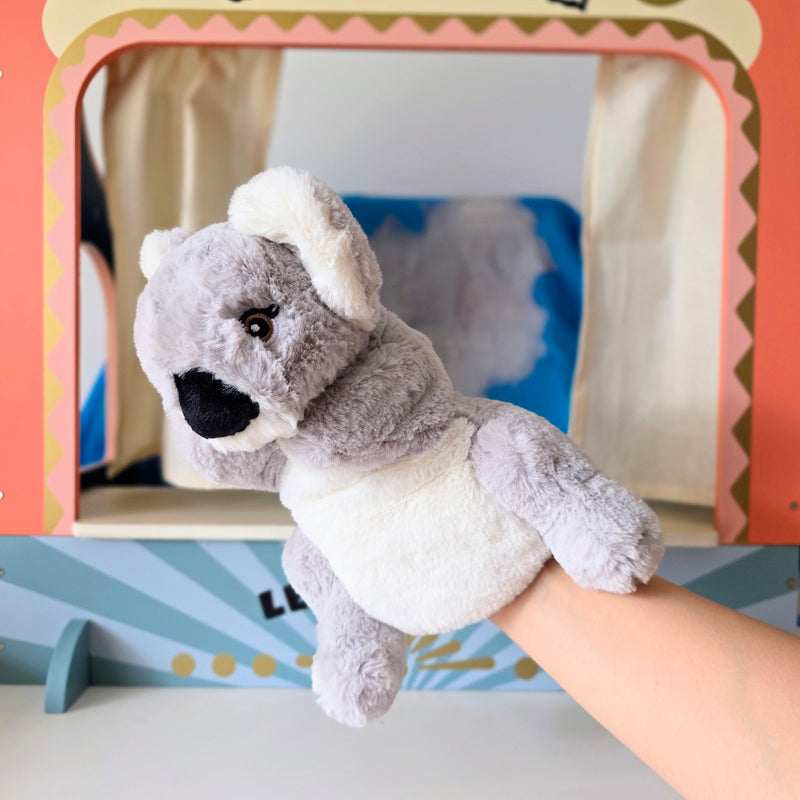 Eco Koala Hand Puppet 25cm By Eco Buddies Pretend and Imaginative Play Toy 3yrs+