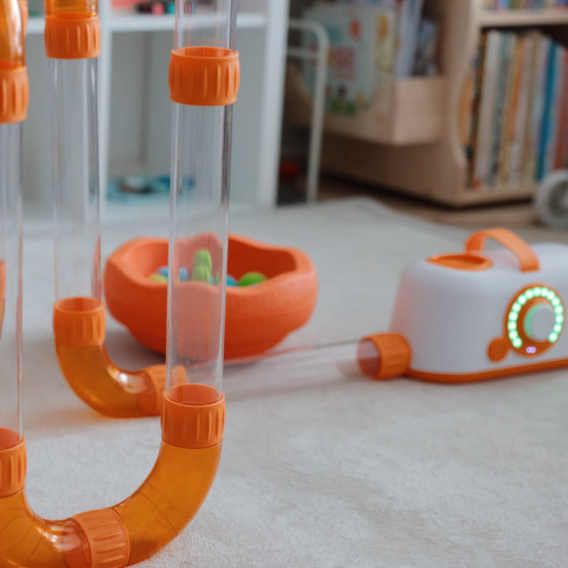 Fat Brain Toys Air Toobz with Airflow Unit 1 STEM Toys Best Seller Most Loved in Store Gifting idea for 5yrs+ (Bulky Shipping)