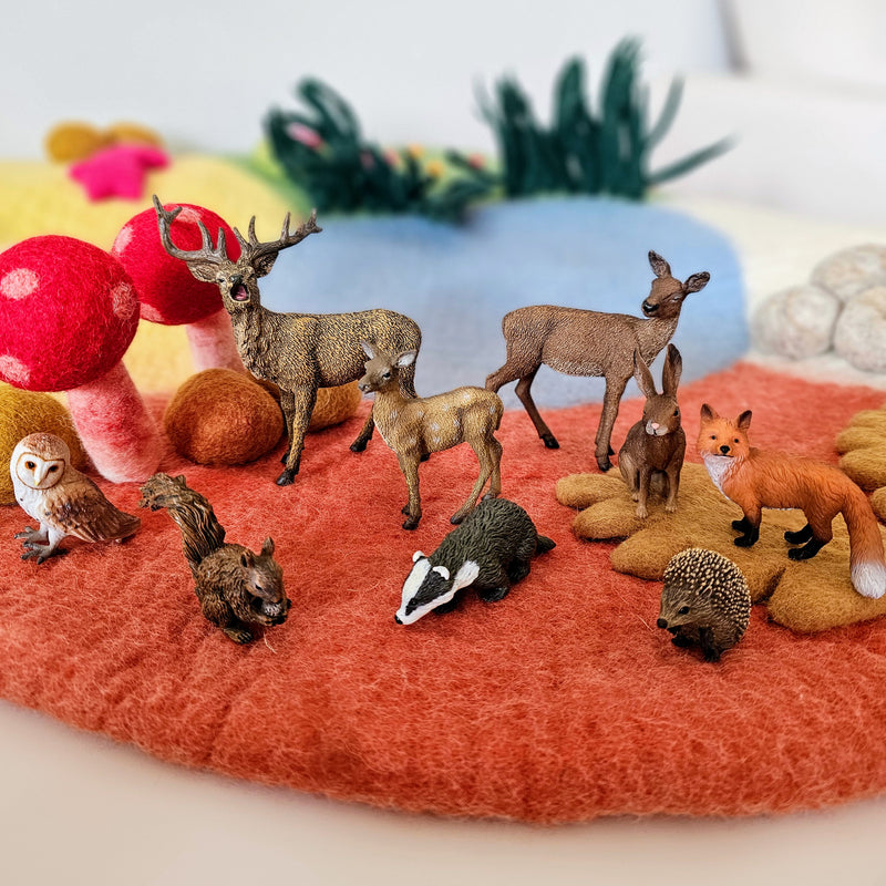 Woodland Figurine Collection 9pc Gift Set by CollectA c 3yrs+