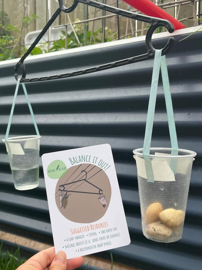 Grade One Maths Cards 20 Outdoor Activities by Nature at Play Math Games for Kids