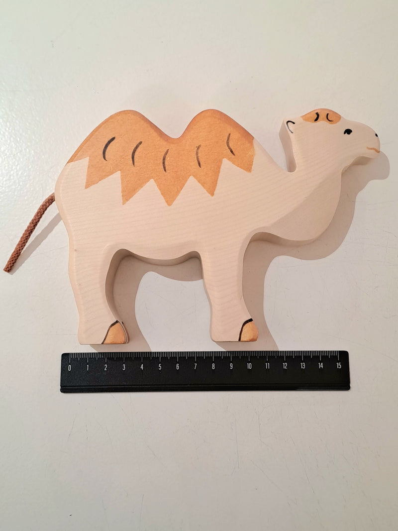 Holztiger Camel Wooden Animals Wildlife Animal 3yrs+