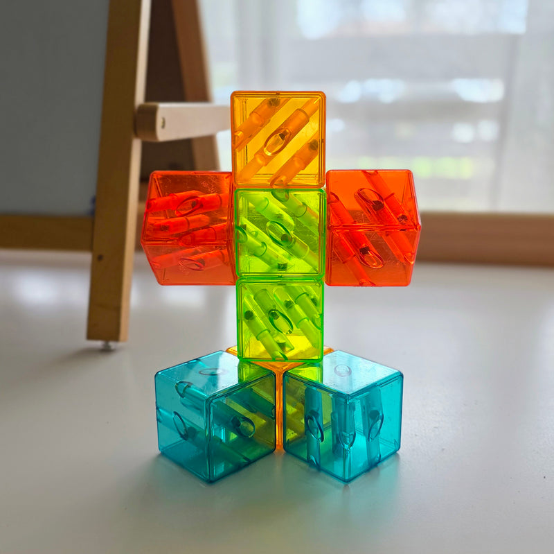 Geomag Magnetic Blocks Gems 8pcs Set Magnetic Toys Building Blocks STEM Toys 12m+