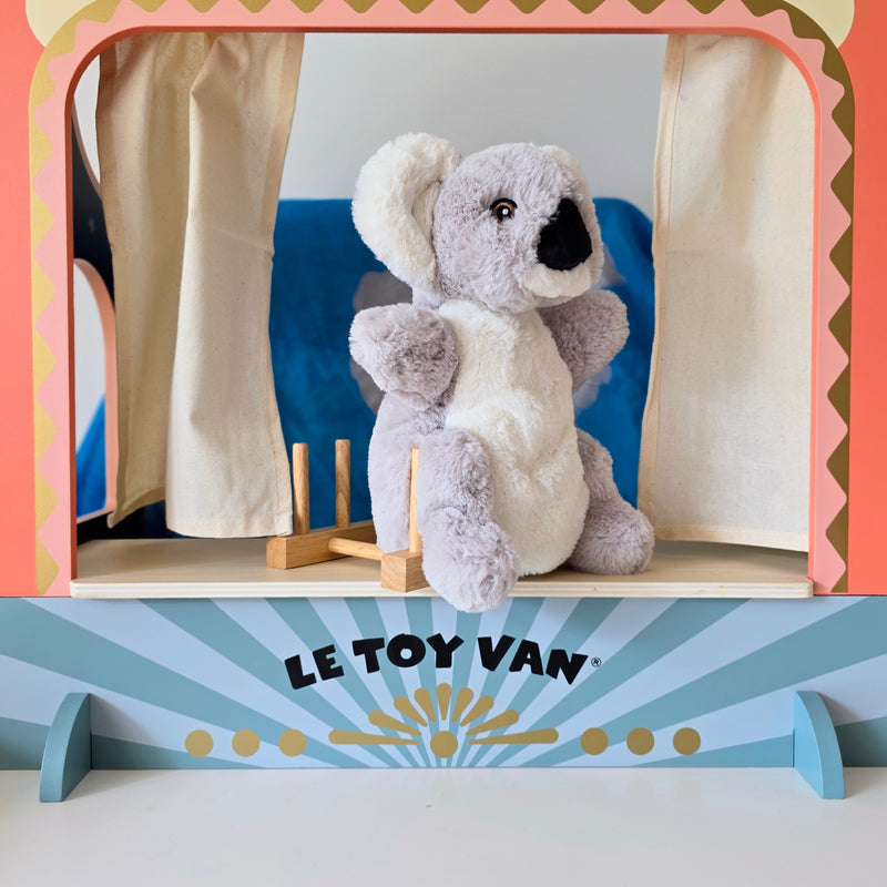 Eco Koala Hand Puppet 25cm By Eco Buddies Pretend and Imaginative Play Toy 3yrs+