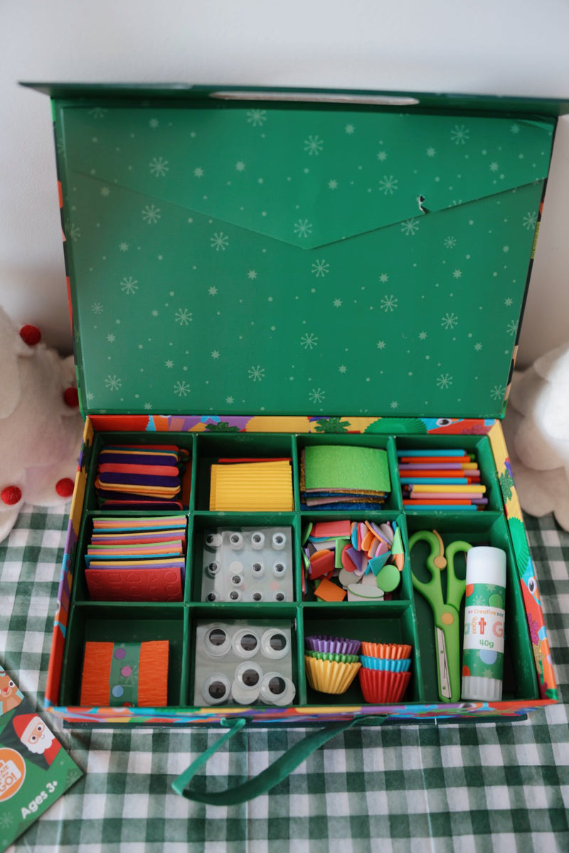 My Creative Box Christmas Collage Sensory Craft Box Art and craft for kids Best Seller Christmas Range 3yrs+
