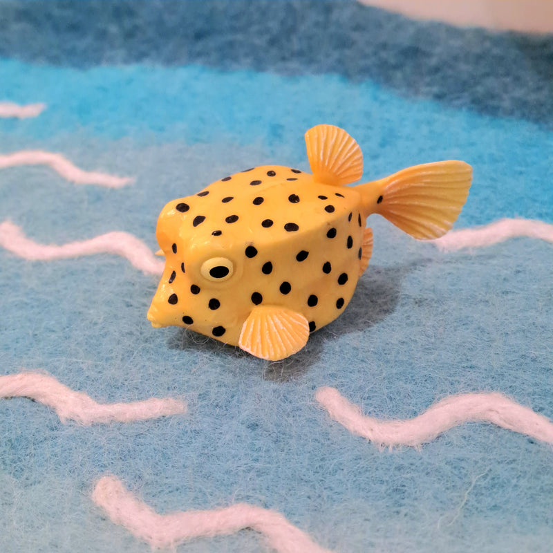 Boxfish Figurine by CollectA Small Ocean Sea Life Collection Animal Figurines 3yrs+