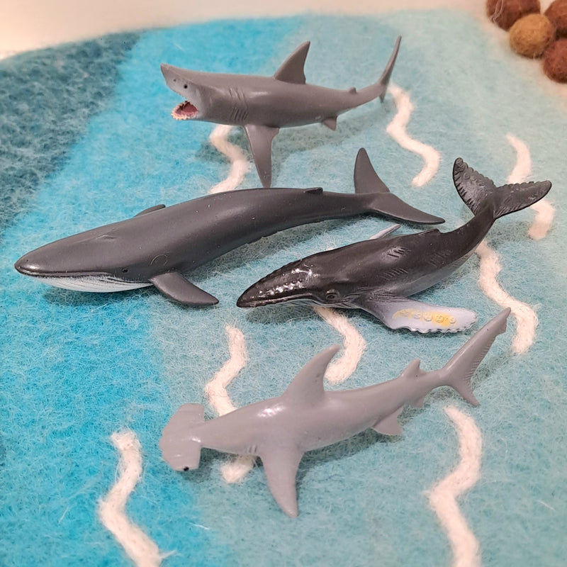 Marine Figurine Tube A Mini Ocean Sea Life Collection Gift Set 12pc by CollectA Animal Figurines 3yrs+