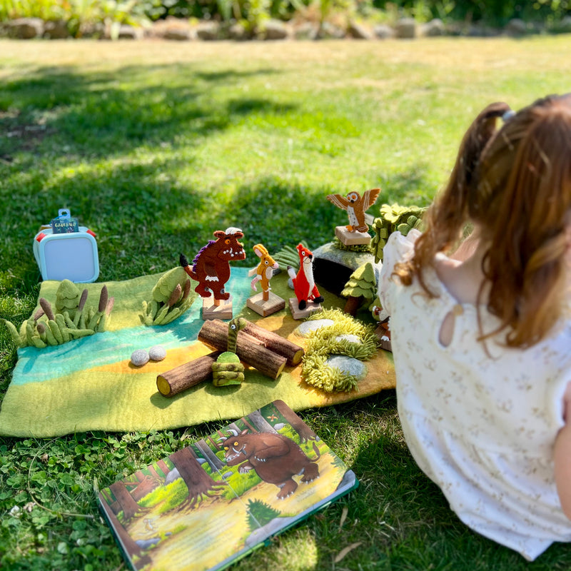 Tara Treasures Felt The Gruffalo Play Mat Playscape 80cm Pretend & Imaginative Play Toys Best Seller 3yrs+