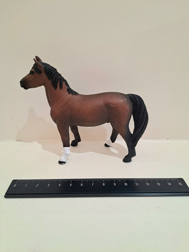 Morgan Stallion Horse Figurine by Safari Ltd Farm Collection Animal Figurines 3yrs+