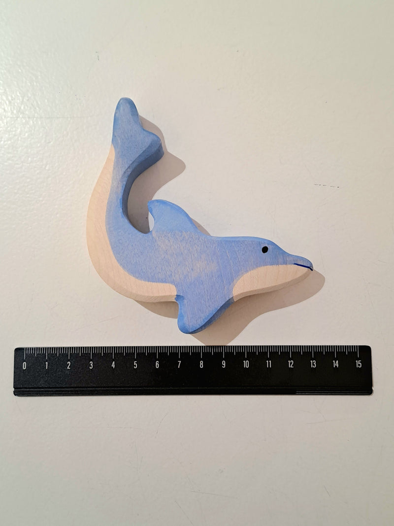 Holztiger Dolphin Small Wooden Animals Sea Life Animal Toys 3yrs+