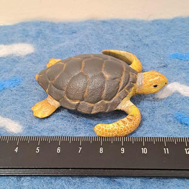 Loggerhead Turtle Figurine by CollectA Medium Sea Life Collection Animal Figurines 3yrs+