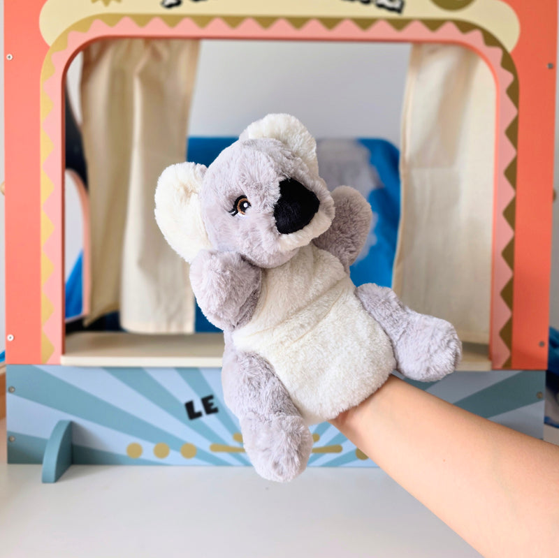 Eco Koala Hand Puppet 25cm By Eco Buddies Pretend and Imaginative Play Toy 3yrs+