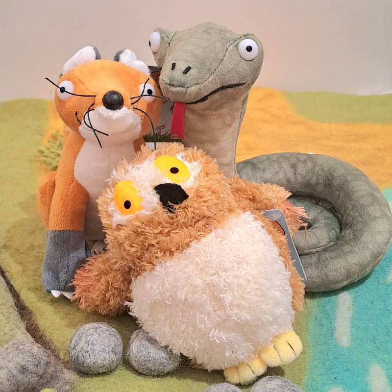 The Gruffalo Friends Plush Toys Bundle Set of 3 From The Story of The Gruffalo Gifting Idea 3yrs+