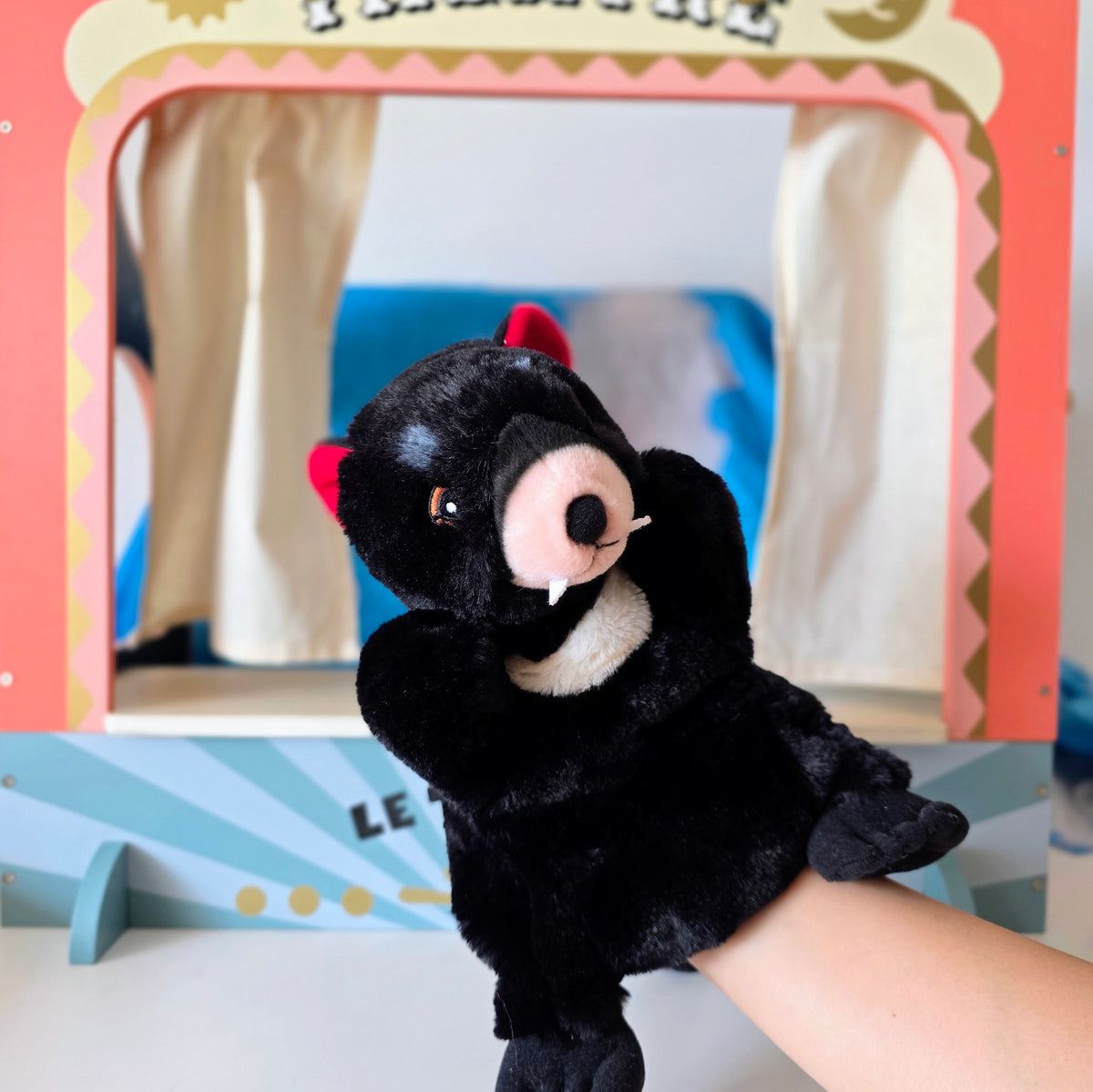 Eco Tasmanian Devil Hand Puppet 25cm By Eco Buddies Pretend and Imagin ...