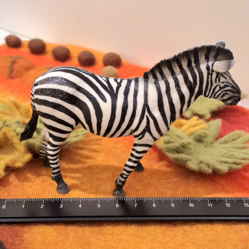Common Zebra Figurine by CollectA Large African Wildlife Collection Animal Figurines 3yrs+