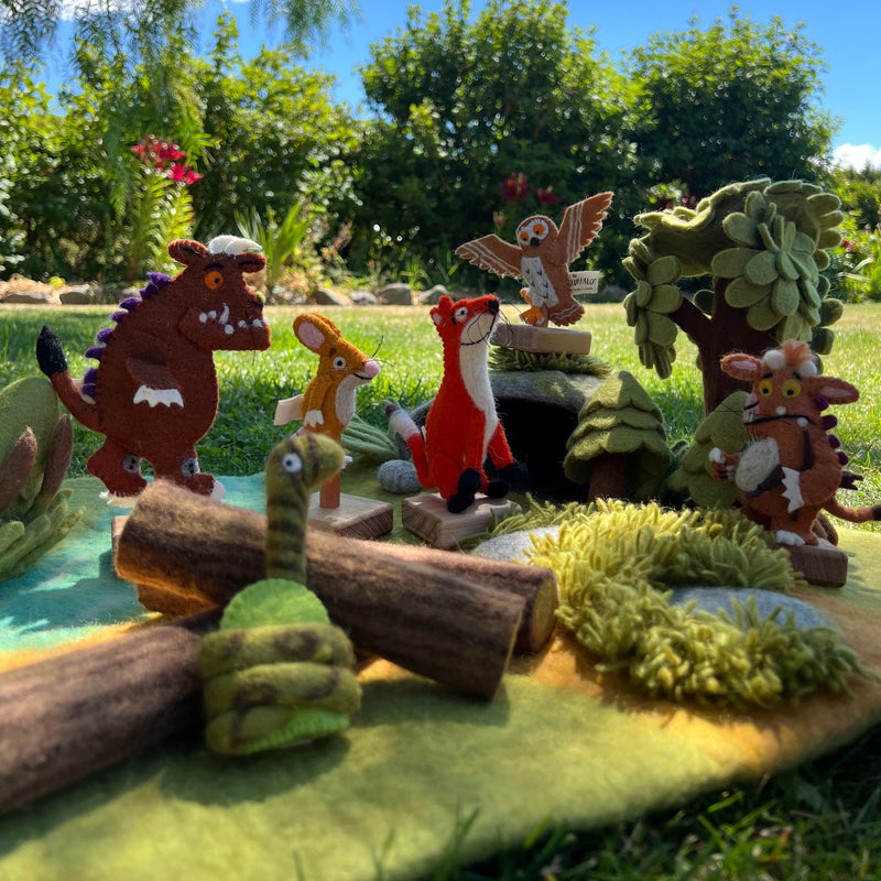 Tara Treasures Felt The Gruffalo Play Mat Playscape 80cm Pretend & Imaginative Play Toys Best Seller 3yrs+