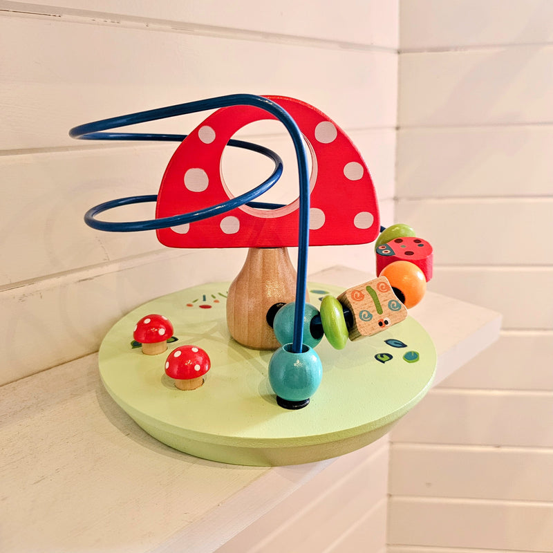 Egmont Bead Coaster Mushroom Developmental Toys for Toddlers Gifts Idea Baby Toys 12m+