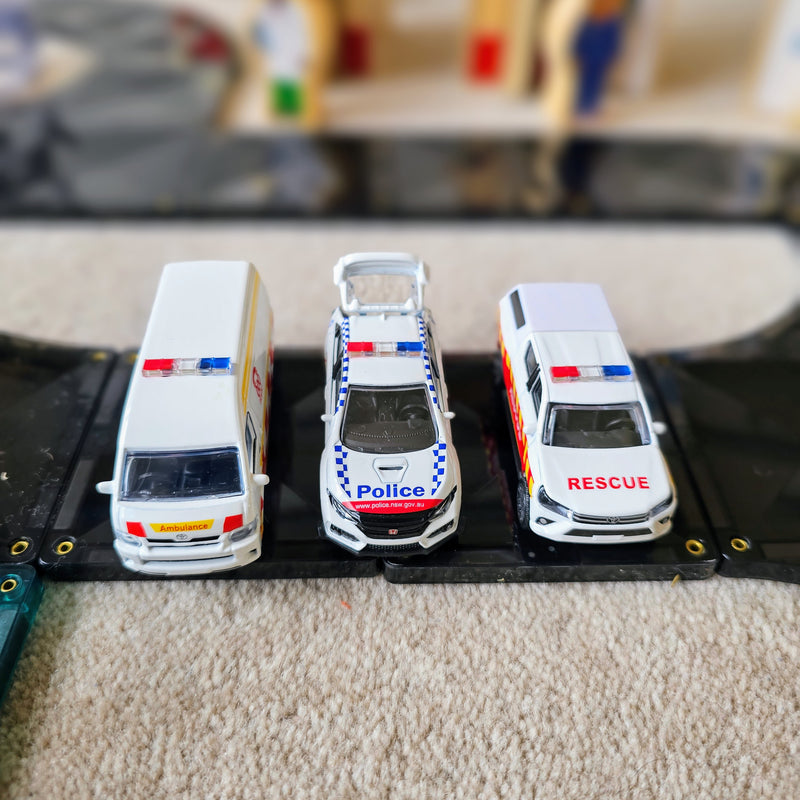 Majorette Australian Triple Zero Vehicles 3pcs Metal travel Toy Car Best Seller Most Loved in Store 3yrs+