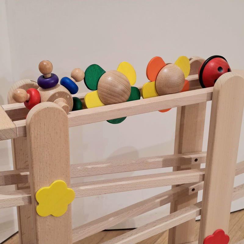 PlayMe Flower Garden Spinner Run Baby Toddler Toy Best Seller 18m+ (Bulky Shipping)