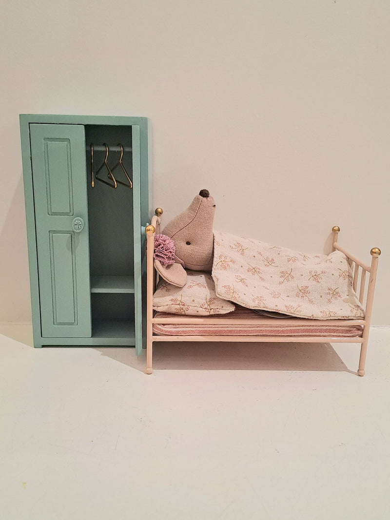 Maileg Mouse Wardrobe Closet Soft Blue Gifting Idea for 3yrs+