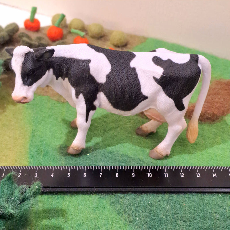 Friesian Cow Figurine by CollectA Large Farm Animal Figurines 3yrs+