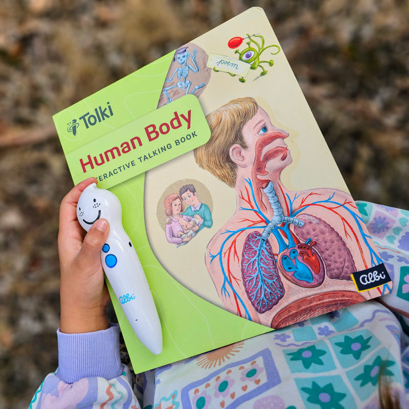 Tolki Book Human Body STEM Kid’s Book 6yrs+