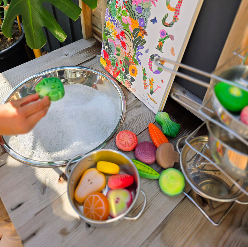 Yellow Door Sensory Play Stones Fruit Playdough Sand Toys Play Kitchen Sensory Toys Toddler Developmental Toys Best Seller 2yrs+