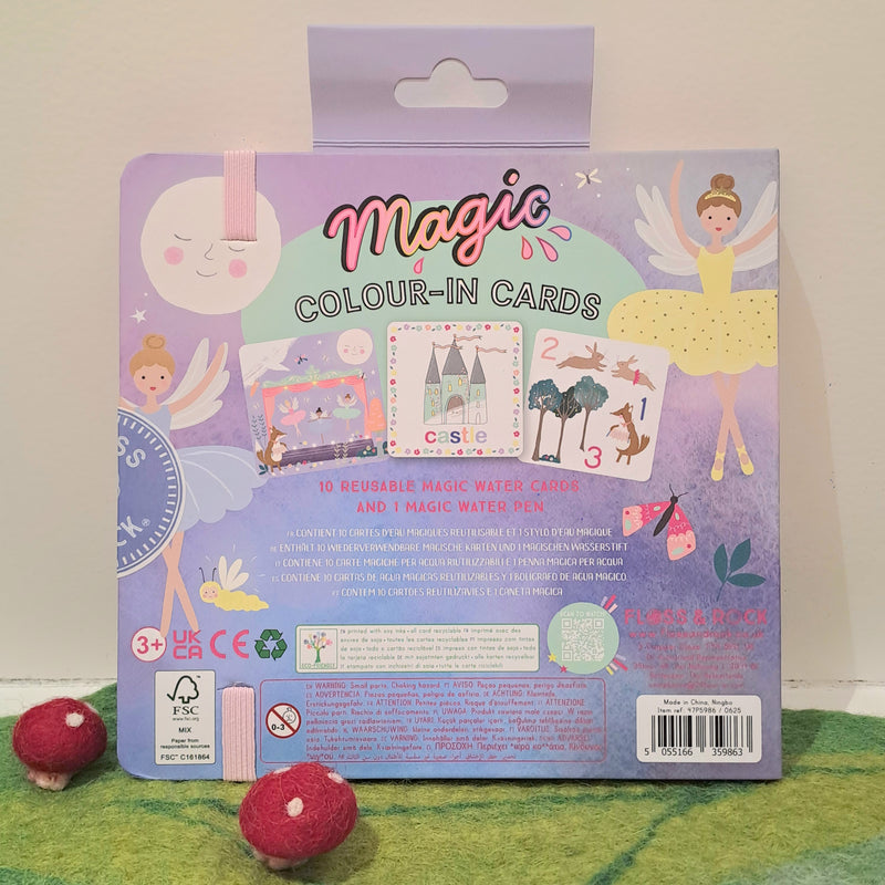 Floss & Rock Magic Water Colouring Enchanted Interactive Book Art and Craft for Kids Travel Toys 3yrs+