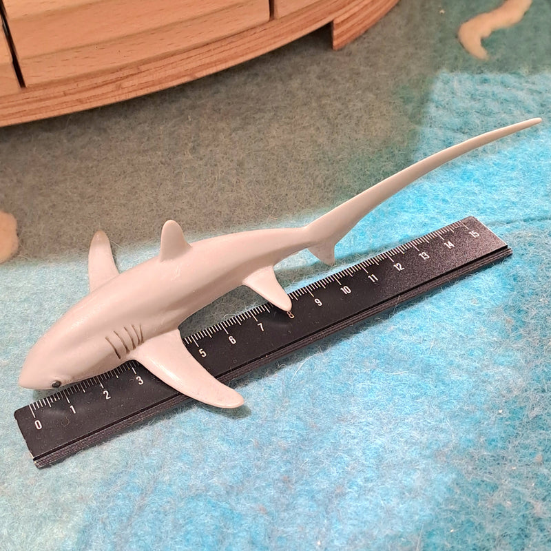 Thresher Shark Figurine by Safari Ltd Sea Life Collection Animal Figurines 3yrs+