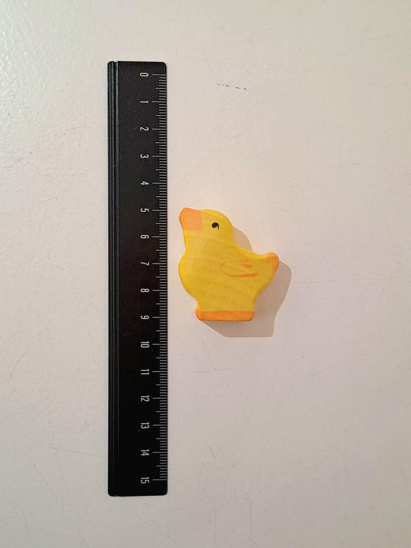 Holztiger Chick Wooden Animals Farm Animal Toys Head Raised 3yrs+