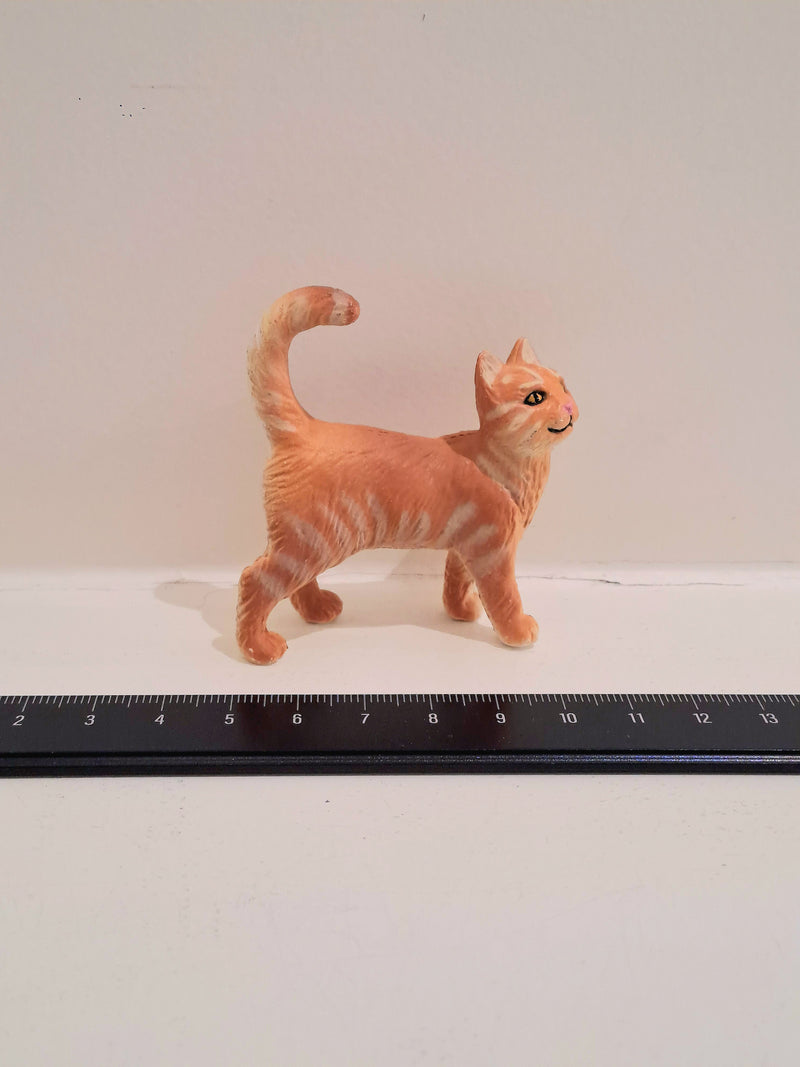Tabby Cat Figurine by Safari Ltd Farm Collection Animal Figurines 3yrs+