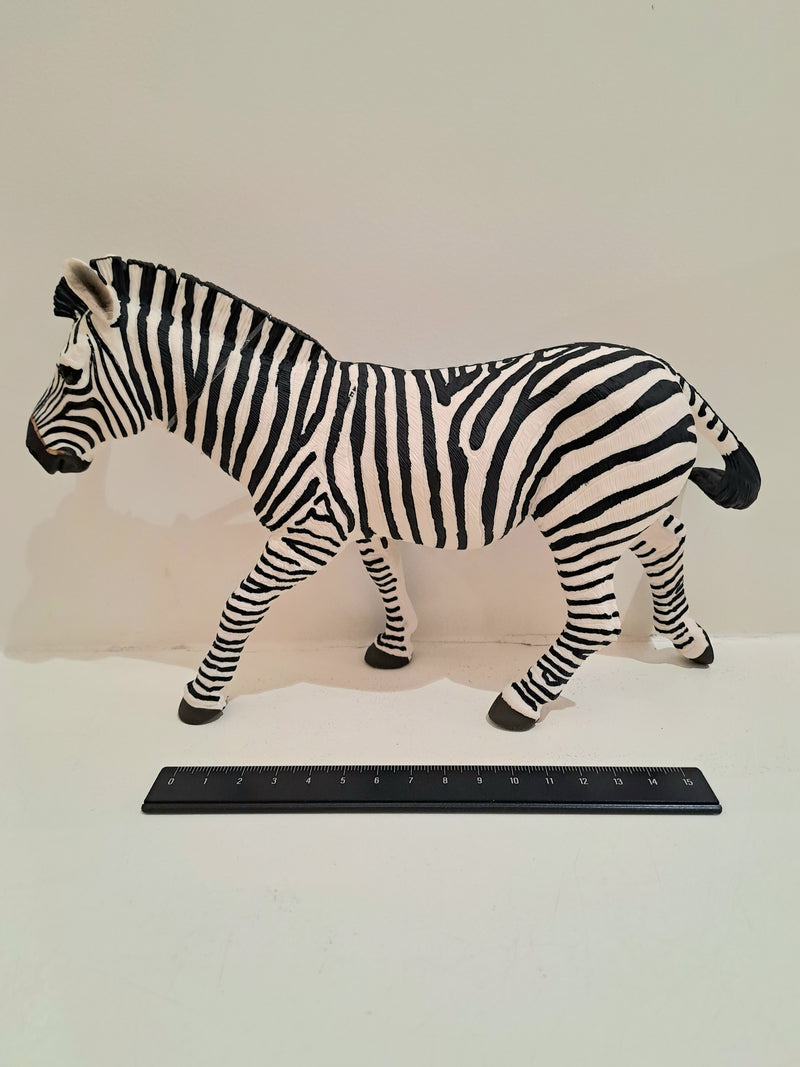 Zebra Extra Large Figurine by Safari Ltd Safari Collection Animal Figurines 3yrs+