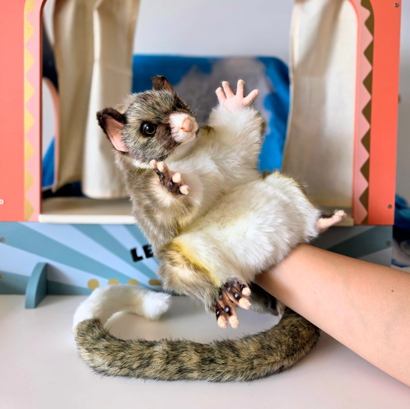 Possum Hand Puppet by Hansa Australian Animals Pretend and Imaginative Play Toy 3yrs+