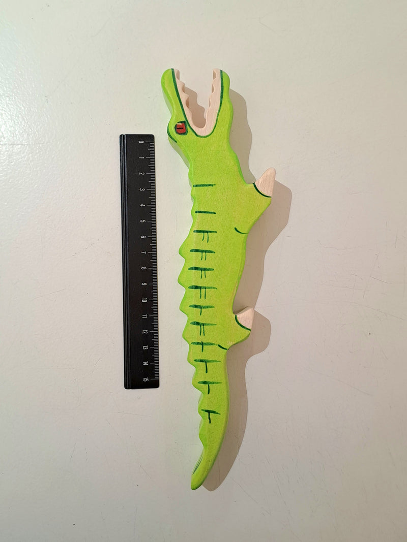Holztiger Crocodile Wooden Animals Wildlife Australian Animals 3yrs+