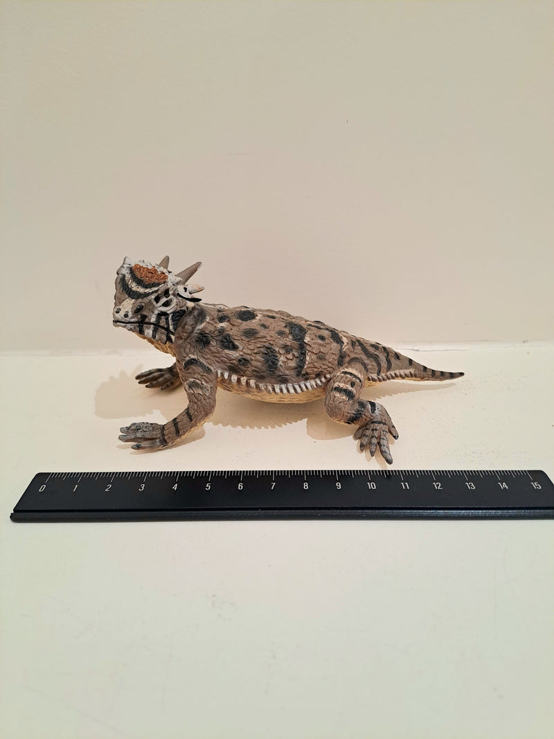 Horned Lizard Reptile Figurine by Safari Ltd Woodland Collection Animal Figurines 3yrs+