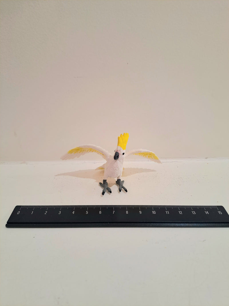 Cockatoo Figurine by Safari Ltd Australian Collection Animal Figurines 3yrs+