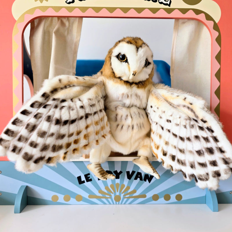 Barn Owl Hand Puppet by Hansa Pretend and Imaginative Play Toy 3yrs+