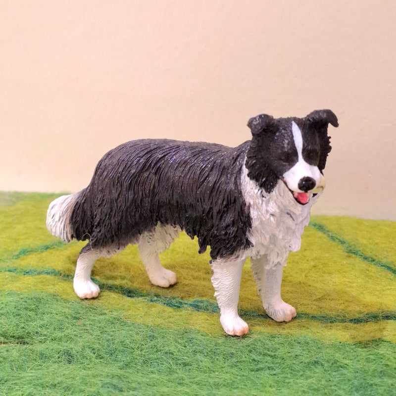 Border Collie Figurine by CollectA Cats & Dogs Collection Animal Figurines 3yrs+