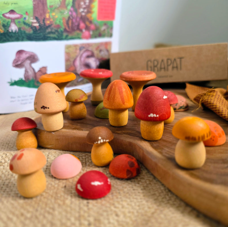 Grapat Mushroom Grove 18pcs NEW 2026 3yrs+